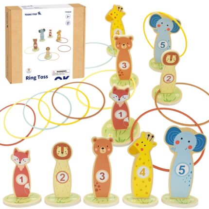 Medinis žaidimas „Mėtyk į taikinį“